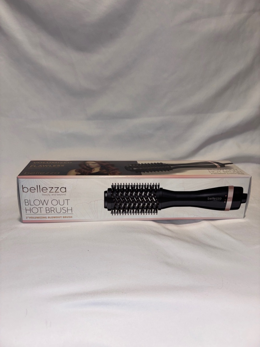 Bellezza Black and Rose Gold Volumizing Hot Brush